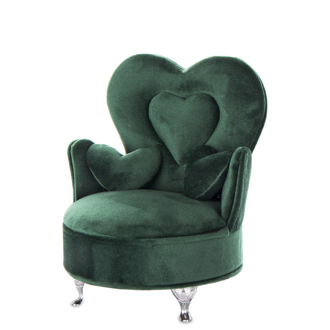 Samta rotaslietu lādīte–krēsliņš ar sirds motīvu