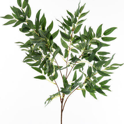 Mākslīgs zaļš zars interjeram