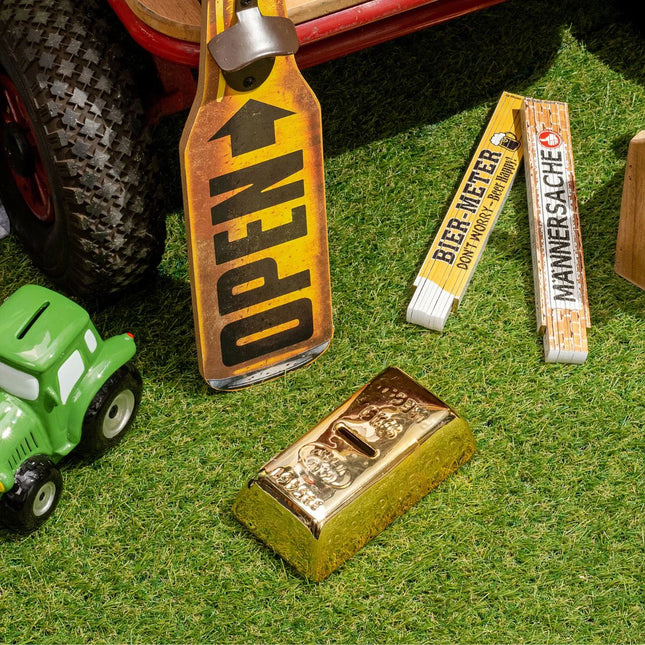 Keramikas krājkasīte “Gold Bar” – zelta stienis