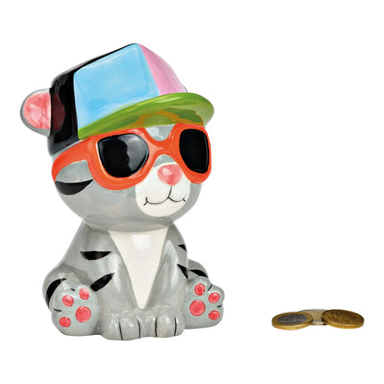 Keramikas krājkasīte “Cool Cat”