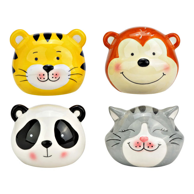 Keramikas krājkase – dzīvnieciņi (panda / tīģeris / pērtiķis / kaķis)