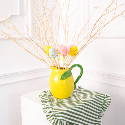 Lieldienu dekoratīvās olas uz kociņa 4 krāsas