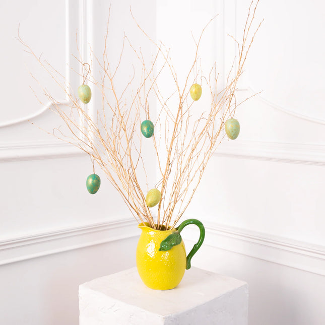 Dekoratīvas Lieldienu olas ar zelta efektu – 6 gab.