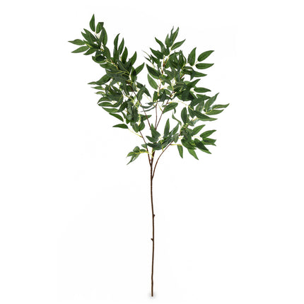 Mākslīgs zaļš zars interjeram