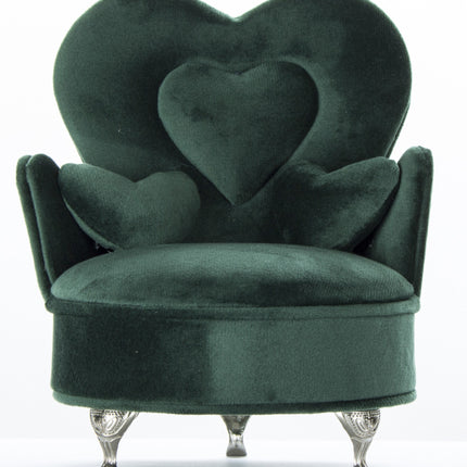 Samta rotaslietu lādīte–krēsliņš ar sirds motīvu