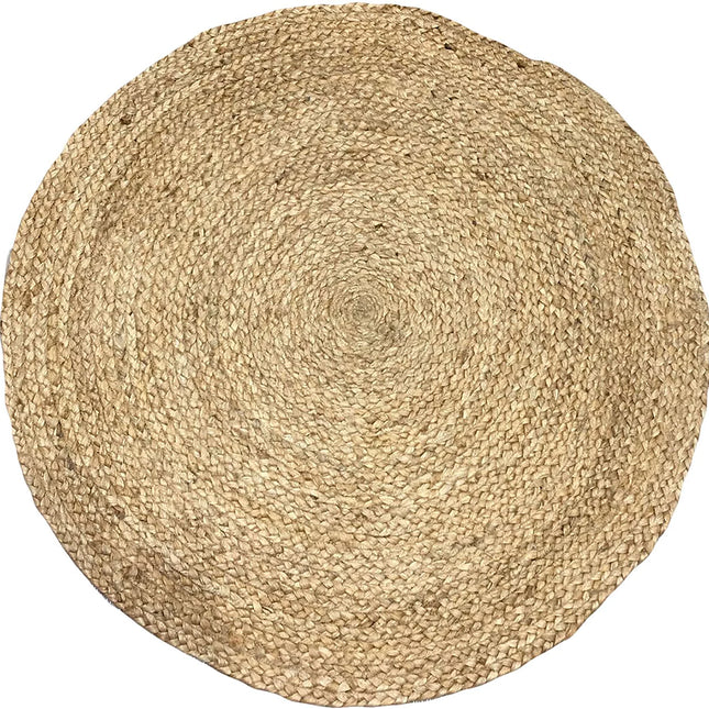 Apaļš džutas paklājs – 120 cm