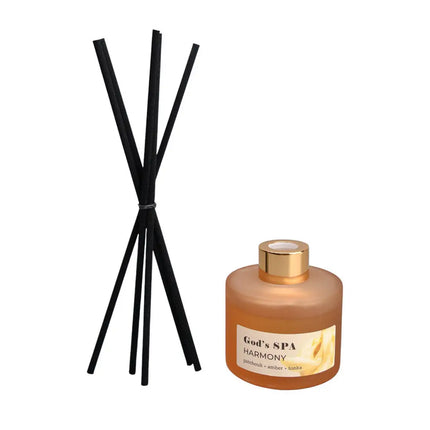 Aromātiskais difuzors God’s SPA Harmony – pačūlijas, ambras un tonkas notis | 100 ml