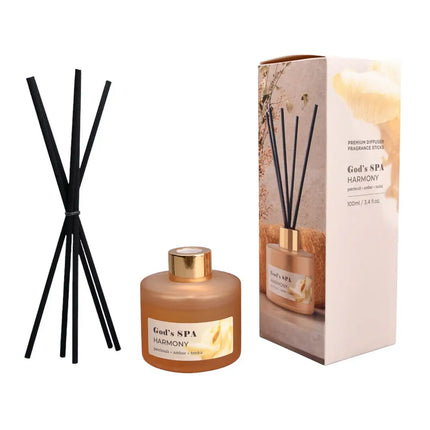 Aromātiskais difuzors God’s SPA Harmony – pačūlijas, ambras un tonkas notis | 100 ml