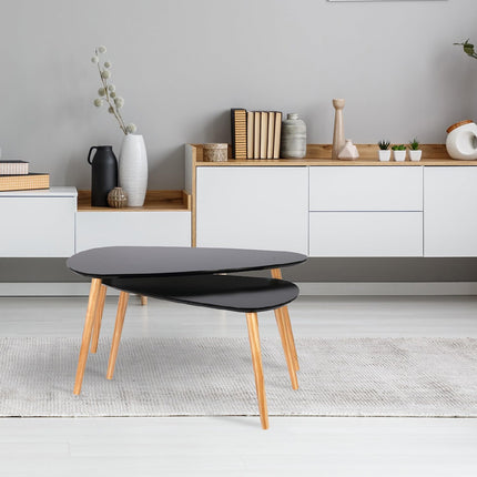 2-līmeņu kafijas galdiņi