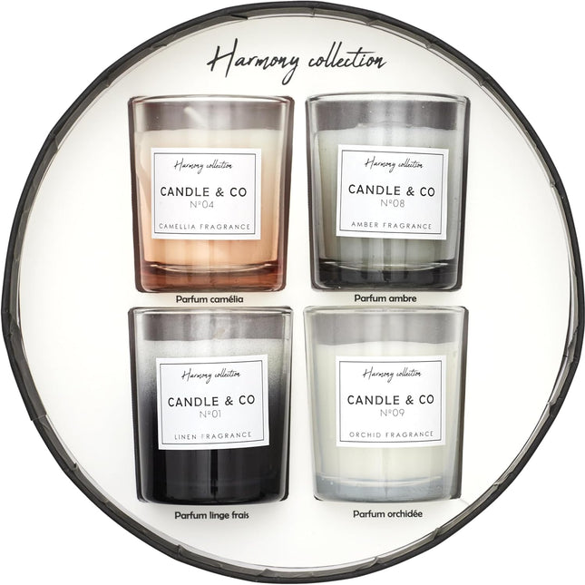 Aromātisko sveču komplekts dekoratīvā kastītē