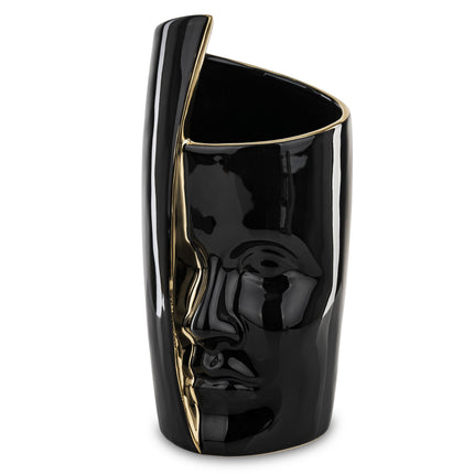 Keramikas vāze “Face Gold Line” 29cm