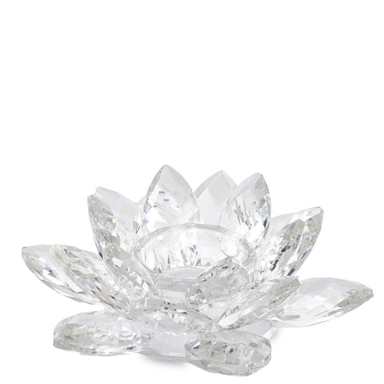 Stikla svečturis Lotoss tējas svecei