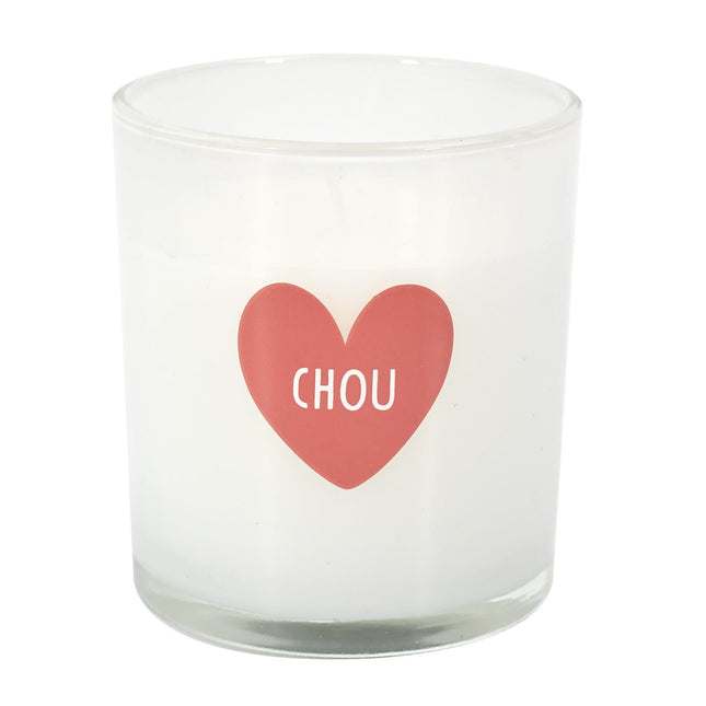 Aromātiskā svece “SIRDS” ar  pārsteigumu kaklarotu iekšpusē