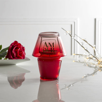 Aromātiskā svece AMOUR stikla traukā