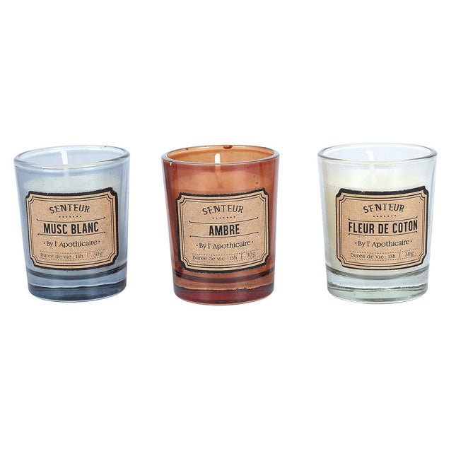 Aromātisko sveču dāvanu komplekts (6 gab.)
