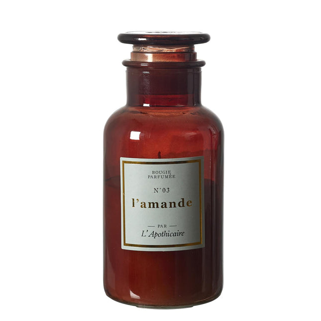 Aromātiskā svece “L’Apothicaire” – vintage stikla pudelīte (16.5 cm)