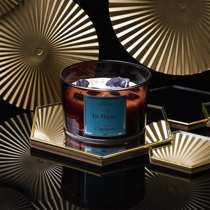 Aromātiskā svece ar dekoratīviem akmentiņiem “L’Apothicaire”