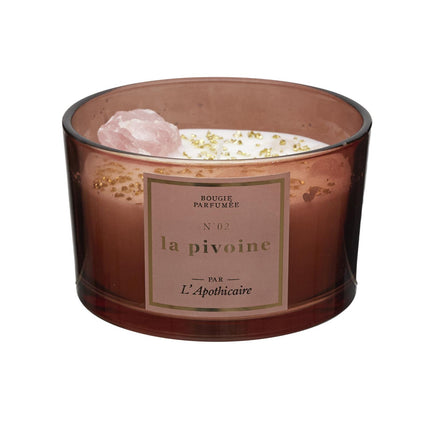 Aromātiskā svece ar dekoratīviem akmentiņiem “L’Apothicaire”