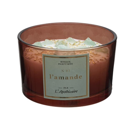 Aromātiskā svece ar dekoratīviem akmentiņiem “L’Apothicaire”