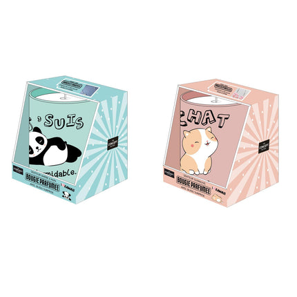 Kawaii aromātiskā svece ar rot'[am komplektā