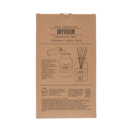 Telpu aromāts 250ML BALTAIS MUSKUSS-KOKVILNAS ZIEDS-DZINTARS