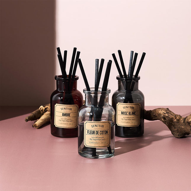 Telpu aromāts 130ML BALTAIS MUSKUSS-KOKVILNAS ZIEDS-DZINTARS