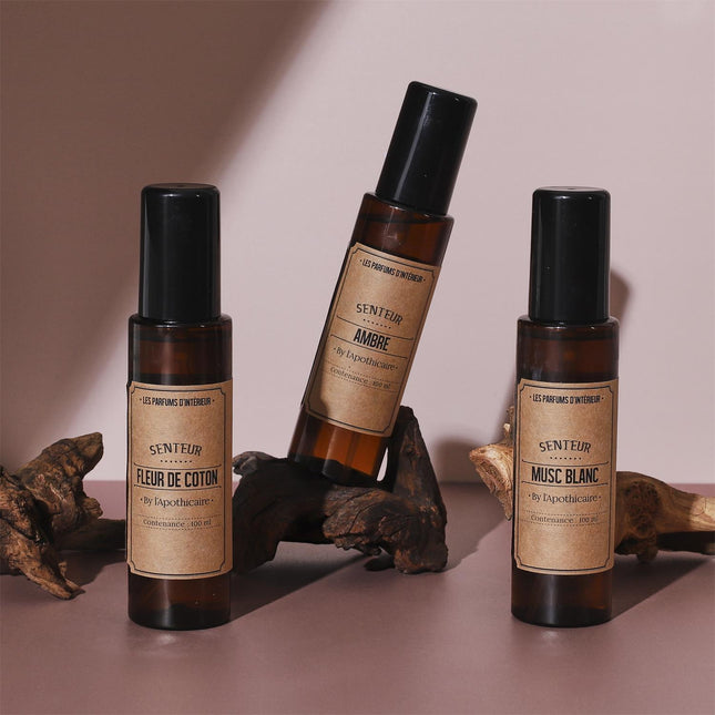 Gaisa aromāts sprejs 100ML BALTAIS MUSKUSS-KOKVILNAS ZIEDS-DZINTARS