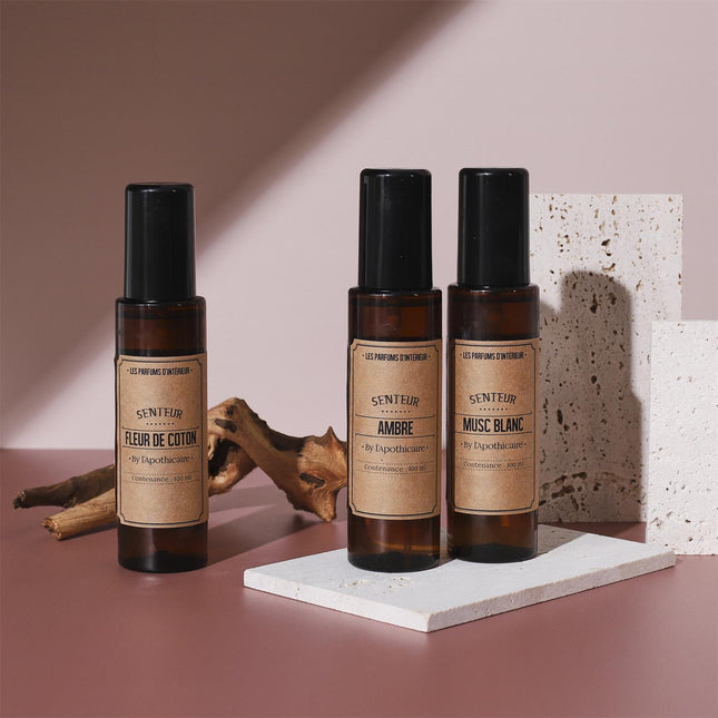 Gaisa aromāts sprejs 100ML BALTAIS MUSKUSS-KOKVILNAS ZIEDS-DZINTARS