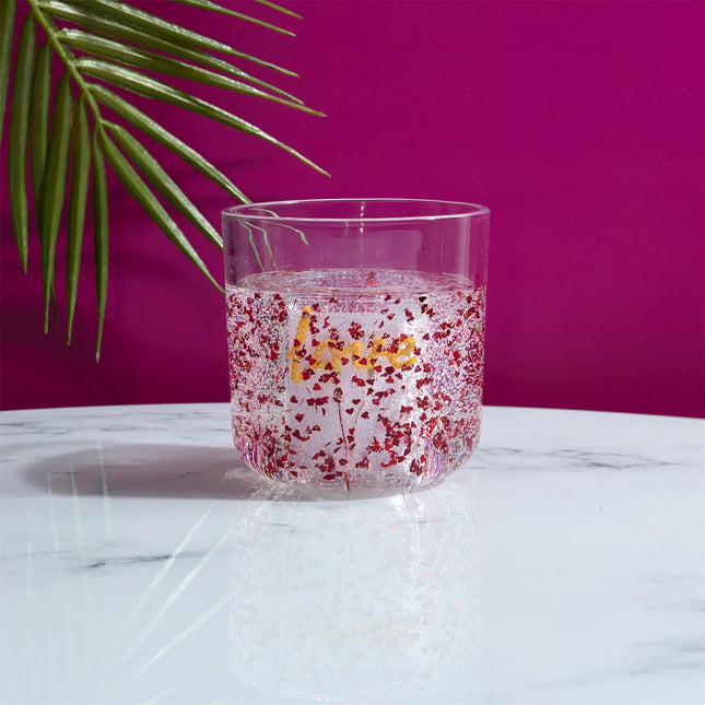 Neona efekta Aromātiska svece vaniļa