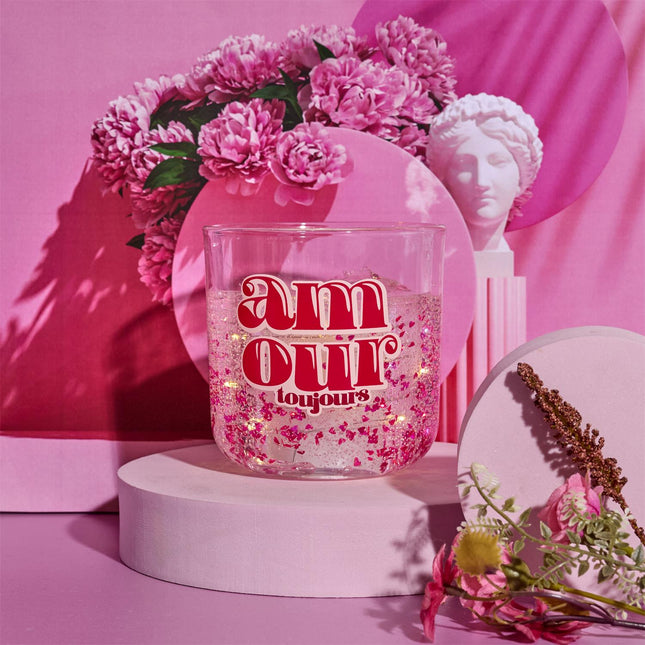 Aromātiskā svece ar LED apgaismojumu