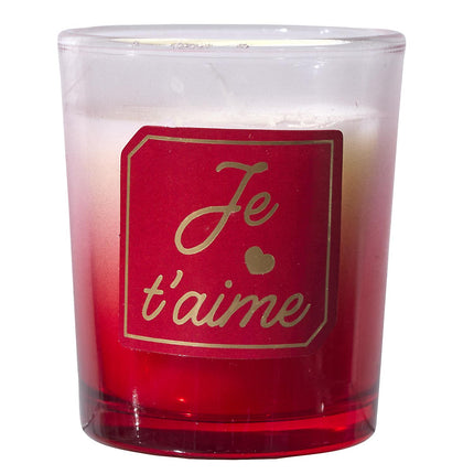 Romantisku aromātisko sveču komplekts “AMOUR” – dāvanu kaste ar mīlestības vēstījumiem
