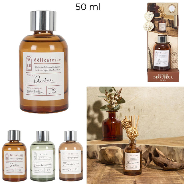 Telpu aromāts 50ML SANDALKOKA-KOKVILNAS ZIEDS-DZINTARS