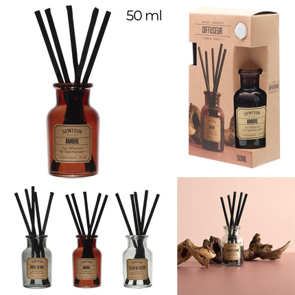 Telpu aromāts 50ML BALTAIS MUSKUSS-KOKVILNAS ZIEDS-DZINTARS