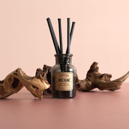 Telpu aromāts 50ML BALTAIS MUSKUSS-KOKVILNAS ZIEDS-DZINTARS