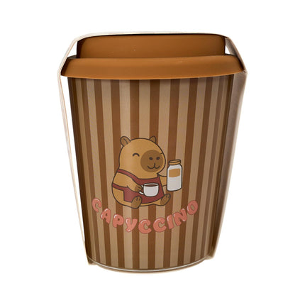 Capyccino aromātiskā svece ar kapibaras dizainu – Cookie, 240 g