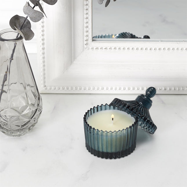 Kristāla trauciņa svece ar vāciņu – vairākos aromātos