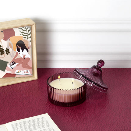 Kristāla trauciņa svece ar vāciņu – vairākos aromātos