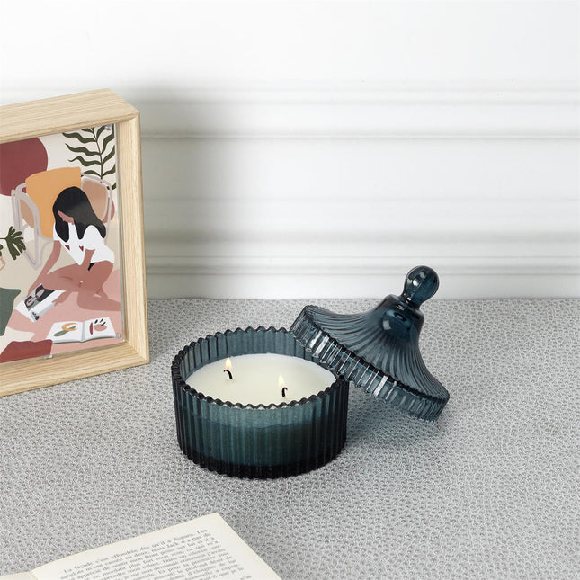 Kristāla trauciņa svece ar vāciņu – vairākos aromātos