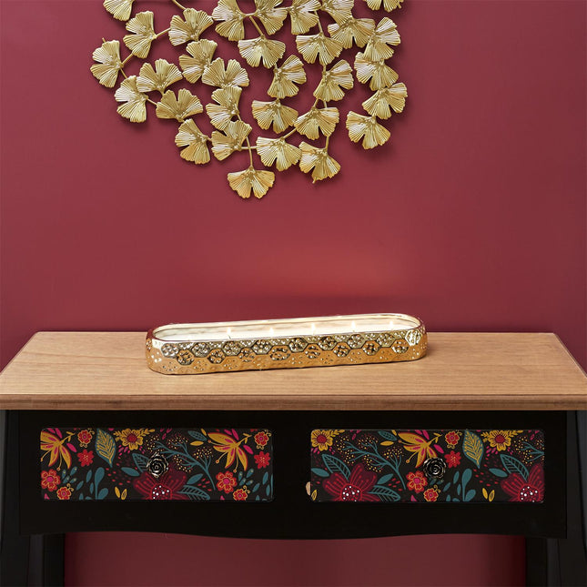 Aromātiskā svece Kašmirs – eleganta garā svece interjeram