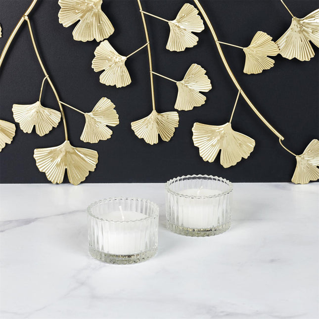 Aromātisko sveču komplekts stikla traukos