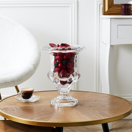 Dekoratīva stikla svece / vāze – 22 cm