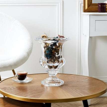 Dekoratīva stikla svece / vāze – 22 cm