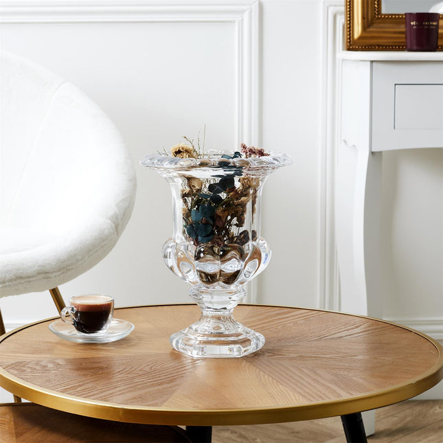 Dekoratīva stikla svece / vāze – 22 cm