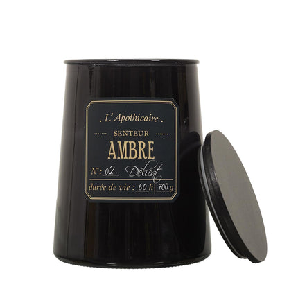 Aromātiskā svece “L’Apothicaire” – Muskus / Kokvilna / dzintars