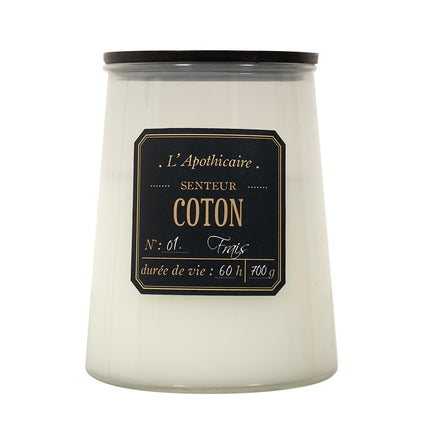 Aromātiskā svece “L’Apothicaire” – Muskus / Kokvilna / dzintars