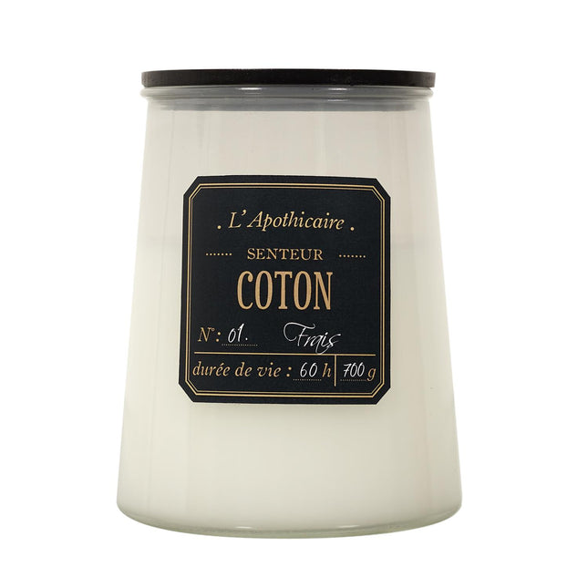 Aromātiskā svece “L’Apothicaire” – Muskus / Kokvilna / dzintars