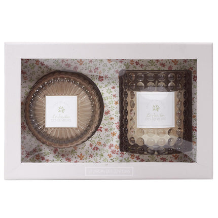 Aromātisko sveču komplekts dekoratīvā kastītē