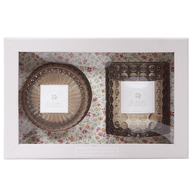 Aromātisko sveču komplekts dekoratīvā kastītē