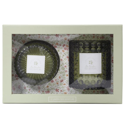 Aromātisko sveču komplekts dekoratīvā kastītē