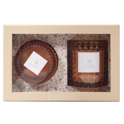 Aromātisko sveču komplekts dekoratīvā kastītē